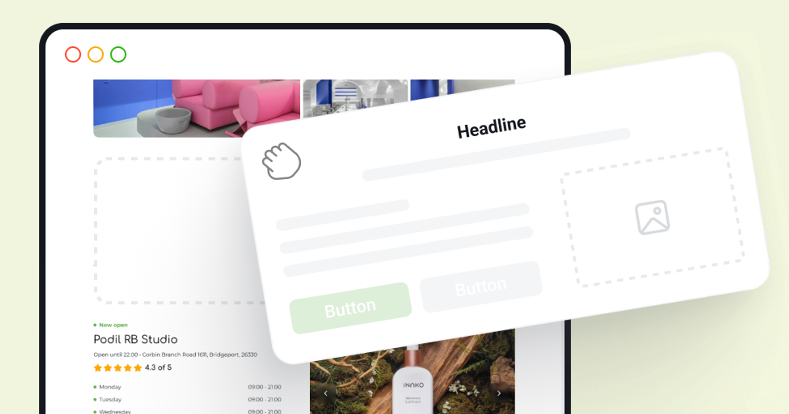 💥 Pievienojiet savus blokus vietnei